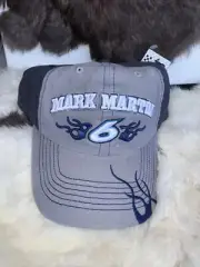 Vintage Checkered Flag NASCAR #6 Mark Martin Hat