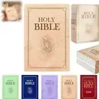 Cozy Faith Bible Pillow Book Plush Holy Bible Pillow for Kids Adults