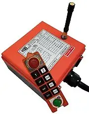 Overhead Crane Radio Remote Control 3 motion 2 speed, Duct-O-Wire RC-3M2A-B