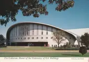 University of Georgia Bulldogs Stegeman Coliseum Basketball Arena Postcard #1