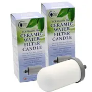 2 SCP Fluoride Plus Water Filter Cartridges bench top gravity water purifiers