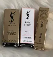 YSL *Pure Shots Light Up Serum*Instant Moisture Glow*Mascara Volume #1 The Shock