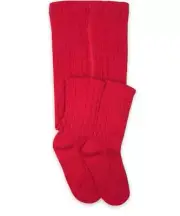 Jefferies Red Cable Pattern Knit Tights 6-18 18-24 Months 2-4 Years