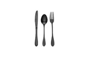 Tablekraft Soho Ink Dessert Fork, Knife, Spoon x 36