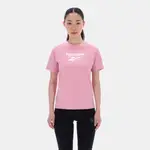 Graphic Print Crew Neck Dusty Rose