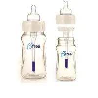 在飛比找嬰之房優惠-英國 Bfree 貝麗 Plus寬口玻璃防脹氣奶瓶260ml