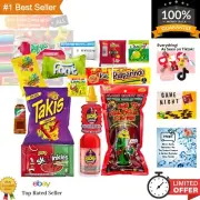 Complete Big Tex Chamoy Pickle Kit with Fruit-Rollup & 14 Candies for Delight