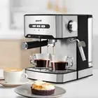 Pronti 1.6L Automatic Coffee Espresso Machine with Steam Frother Cup Warmer