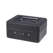 Cash Box Safety Box Small Cash Store Cashier Box with Combination Lock US