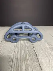 NEW Silicone Baby Teether Blue Car Approx 3x5”Infant & Toddlers Toy