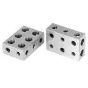 LABLT 1 Matched Pair 11 Holes 1-2-3 Blocks .0001" Machinist 123 Ultra Precision