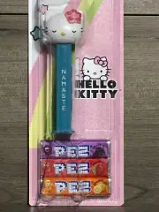 Namaste Hello Kitty PEZ dispenser Pink Flower