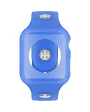 Tory Burch T Monogram Blue Silicone Band for Apple Watch, 41mm