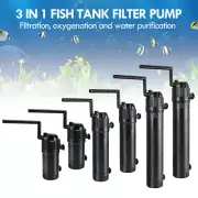 Aquarium Fish Tank Internal Filter with UV Steriliser Clarifier Pump All in One