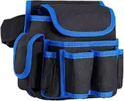 Ancsttu Belt Tool Pouch - Oxford Heavy Duty Adjustable Tool Belts - Multifunctional Storage Pouch And Bags For Garden Carpentry Roofing Electrician Plumbing Framing Camping