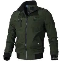 在飛比找蝦皮購物優惠-2024 軍裝夾克男裝陸軍戰術男式風衣夾克外套新款 Casa