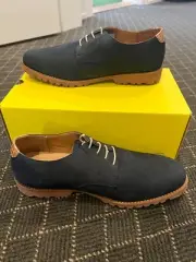 T.B. Phelps Otis Oxford Shoes - Navy 11 M