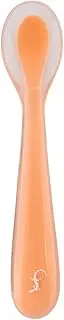 Little Lurch Spoon Bendable Children's Learning Silicone Soft Apricot