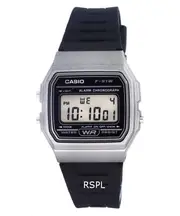 Casio Digital Alarm Chronograph Backlight Stopwatch Quartz F-91WM-1B Mens Watch