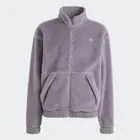 New Adidas Originals Mens PREMIUM ESSENTIALS FLEECE JACKET IY2255 TRACE GREY