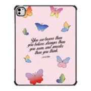 iPad Pro 13-inch (M4) iPad Impact Case Braver Than You Believe iPad Case by Quotes by Christie