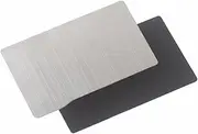 LAPOOH Resin 3D Printer Flex Build Plate Spring Steel Flexible Plate Print with Magnetic Base Platform 135x75mm Compatible with legoo Mars/Mars pro, Wanhao D7, Phrozen Sonic Mini 4K