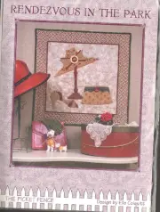 Rendezvous In The Park, The Picket Fence Quilt Pattern, Elle Colquitt, 2001