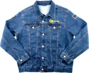 Charvel Guitar Vintage Style Patch Mens Jean Jacket Denim XL