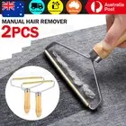 2x Portable Lint Remover Shaver Fabric Comb Pet Hair Clothes Fu Reusable Roller
