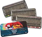 Derwent Chromaflow Pencils, Set of 150 in Tin, 3.5mm Round Core, Premium Core Strength, Blendable with Smooth Texture, Ideal for Drawing, Colouring & Layering, Professional Quality, 2306263