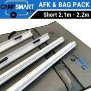 Short Anti Flap Kit & 6 Pocket Storage Bag Pack, Roll Out Caravan Awning
