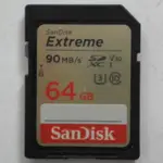 SANDISK(晟碟) EXTREME 64GB 90MB/S SDXC存儲卡