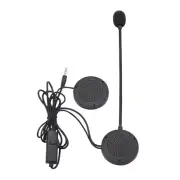 Helmet Mounted Speakers with Microphone & Communicate Motorbike Headset
