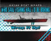Carbon Fiber Triangle Pattern 14ft KAYAK VINYL WRAP KIT GRAPHIC DECAL/STICKER