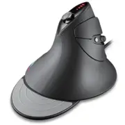 MOJO Silent Vertical Gaming Mouse - Ergonomic Mouse w/ 4 Directional Joystick