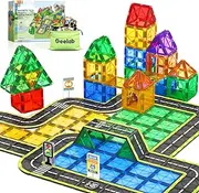 Geelab Magnetic Tiles -Road Set