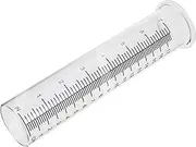 Rain Tube Glass Measuring Cup Rainfall Gauge Tool for Agriculture Weather Station Use