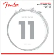 3 Sets Fender 250M Medium Nickel-Plated Steel Electric Guitar Strings 11-49