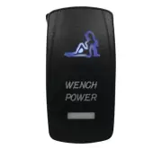 DragonFire Racing Lighted Switch Wench Power Blue 521375