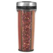 Cole Mason Saunderton 5-Chambers 19cm Spice Cylinder Container Storage Silver