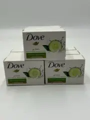 Dove Beauty Cream Bar Moisturizi​ng Cream Soap Set Of 9 Go Fresh 3.75oz