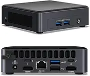 WEELIAO Intel NUC 11 Pro NUC11TNKV5 Mini Desktop Home & Business Mini PC 11th Gen Intel Core i5-11145G7 with Intel vPro Technology 2.6 GHz@28W, Wi-Fi 6,8GB RAM 256G SSD，Windows11 Pro