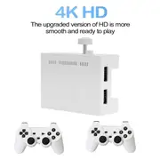 Y7 Video Game Console 10000 Games Retro Handheld Game Console Wireless TV Game Player Support 36 Em White