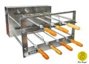 Brazilian BBQ Charcoal Grill - 07 Skewers - Rotisserie System - Oca-Brazil