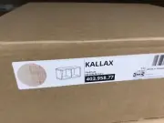 Ikea KALLAX Open Cabinet Shelf Shelving Unit 2S Book Case,77x42cm,white stained
