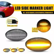 FOR MINI R50 HATCHBACK COOPER 2002-2006 2X DYNAMIC FRONT LED SIDE MARKER LIGHTS (for: Mini)