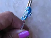 Brighton Bracelet Seahorse Petite Marvels Bangle Detailed Swarovski Crystal NWT!