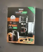 Ninja CFP101 Single-Serve DualBrew Hot & Iced Coffee Maker, Black/Stainless