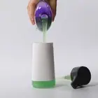 Cylinder Liquid Soap Dispenser Refillable Detergent Container Kitchen