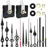 2Pcs Quartz Clock Mechanism Kit, Wall Clock Mechanisms Mattery Powered Replac...